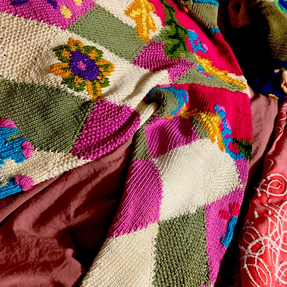 Vintage Berek Colorful Sweater